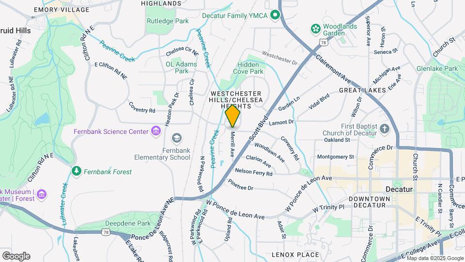 510 Coventry Rd Map and Location Details