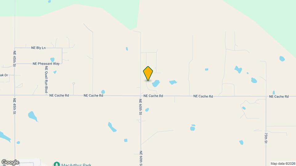 1409 Northeast 61st Street Map and Location Details