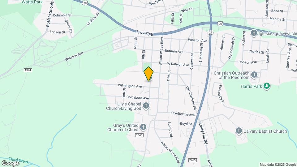 1332 7th St Map and Location Details