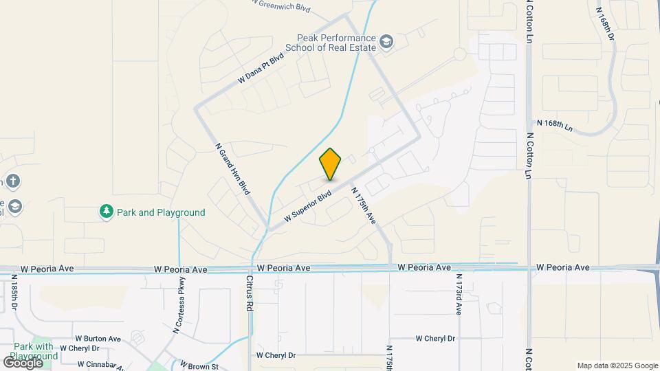 17673 W Whitefish Dr Mapa y Detalles de la Ubicación