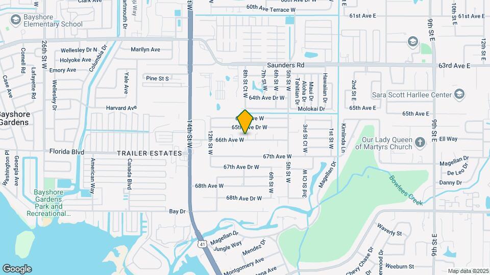 809 66th Ave W Map and Location Details