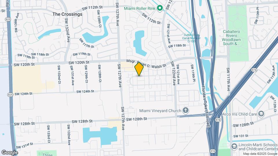 12482 SW 122nd St Map and Location Details