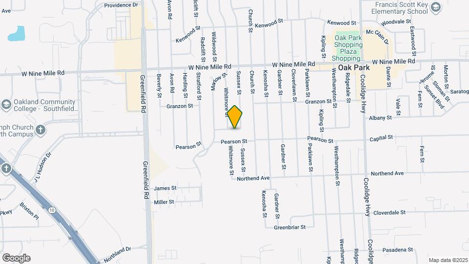 21848 Sussex St Map and Location Details