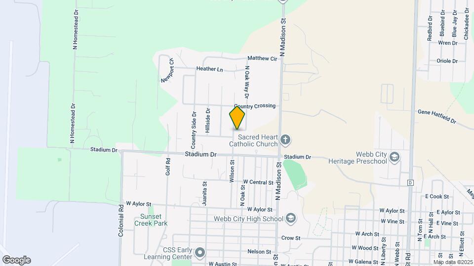 1144 Oak Way Dr Map and Location Details