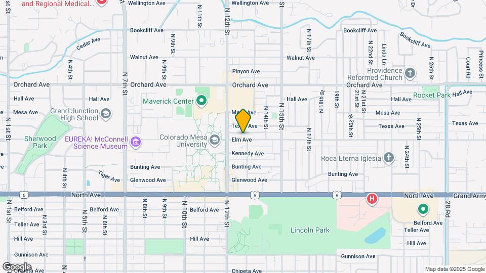 1240-1254 Elm Avenue Map and Location Details