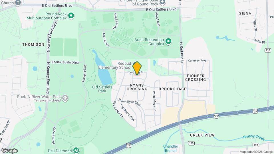 1506 Jackie Robinson Pl Map and Location Details