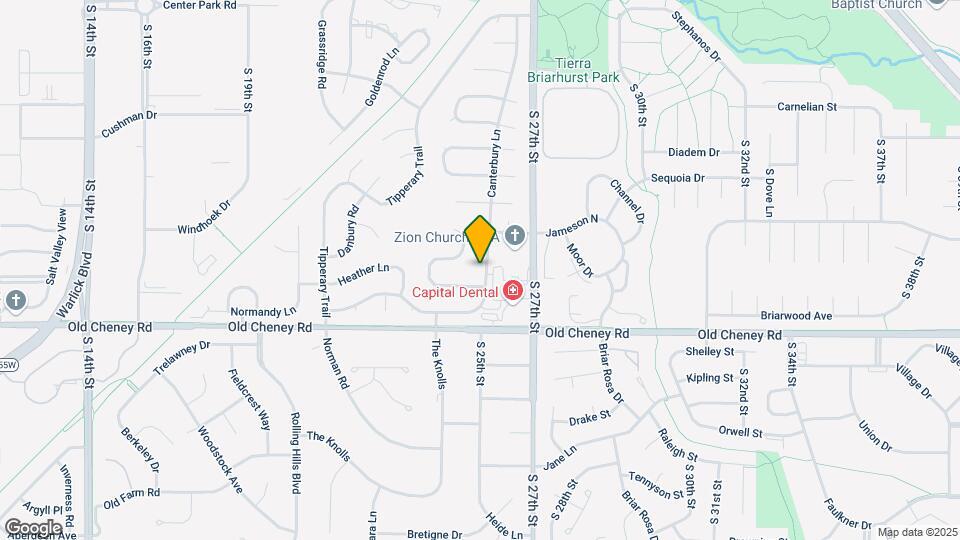 5553 Canterbury Ln Map and Location Details