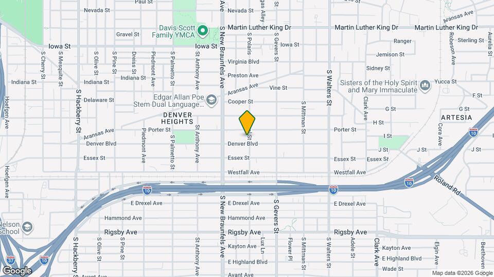 413 Nopal St Mapa y Detalles de la Ubicación