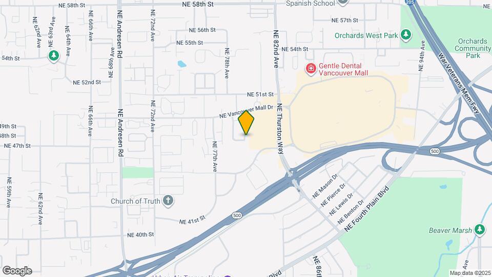 7900 NE Loowit Loop Map and Location Details