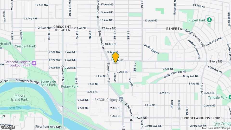 823 4th St NE Map and Location Details