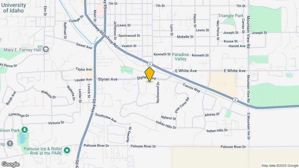 1461 Northwood Dr Map and Location Details