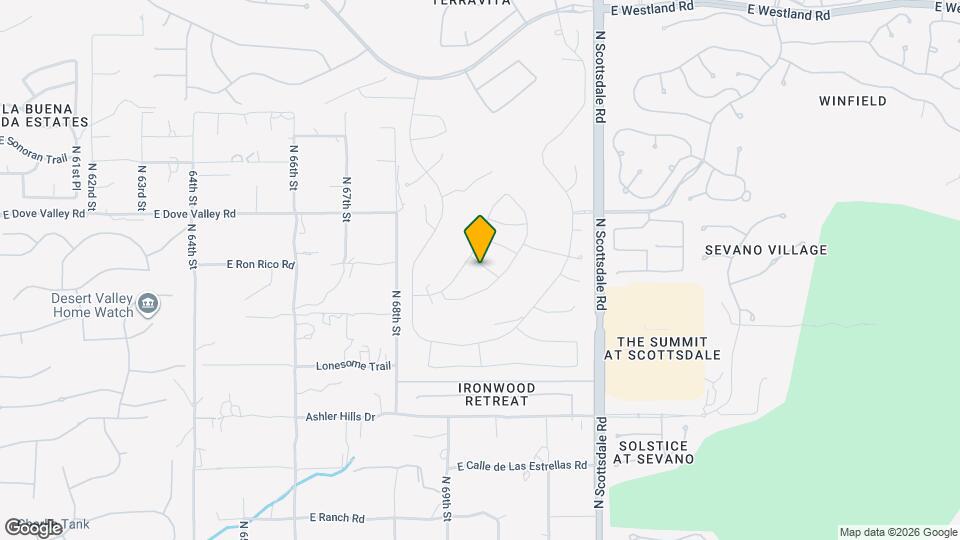 6939 E Bramble Berry Ln Map and Location Details