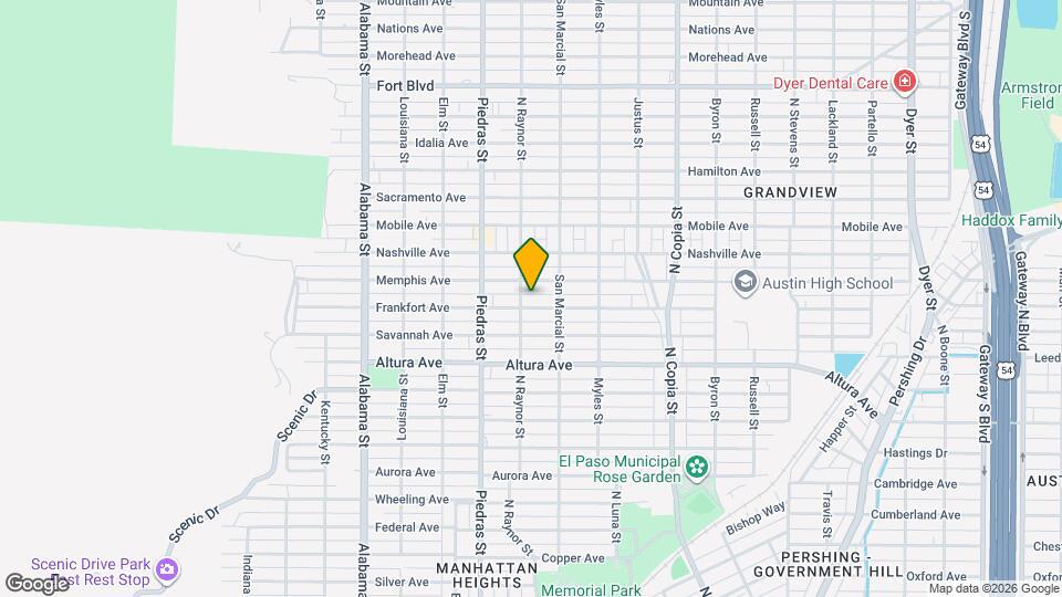 3003 Frankfort Ave Map and Location Details