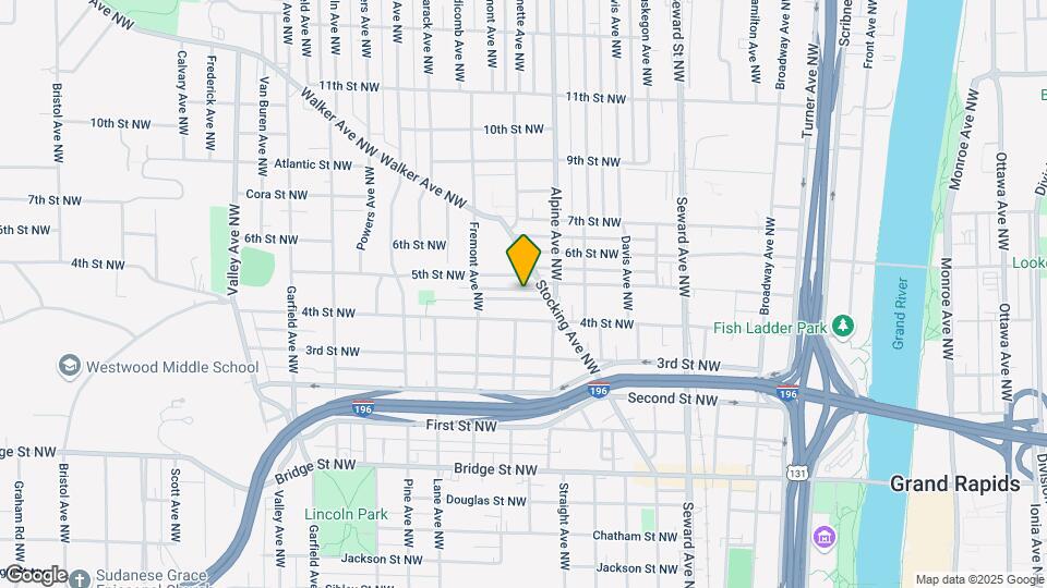 825 Nagold St NW Map and Location Details