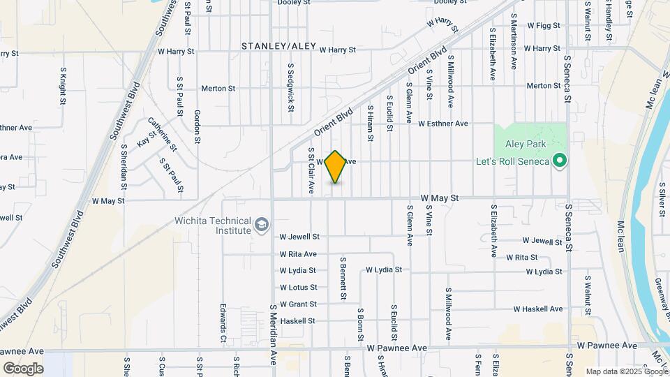 1948 S Everett St Map and Location Details
