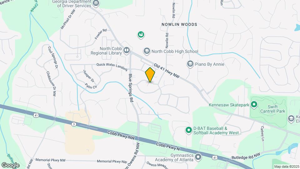 3470 Morandis Ct NW Map and Location Details