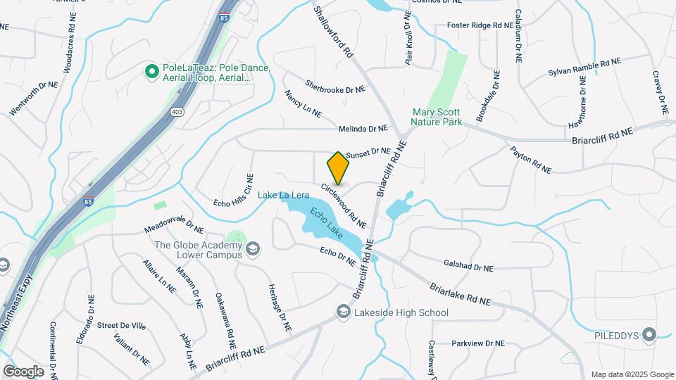 2532 Circlewood Rd NE Mapa y Detalles de la Ubicación