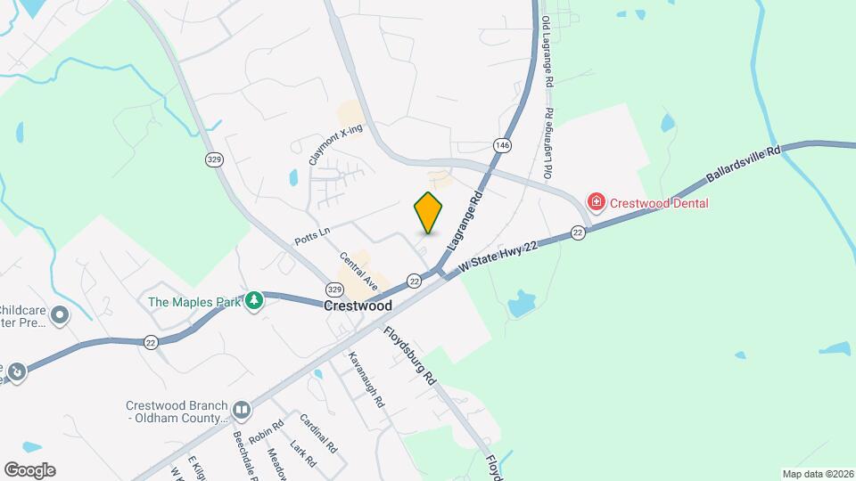 6216 Hillcrest Ct Map and Location Details