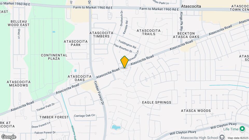 12419 Alora Bluff Trail Map and Location Details