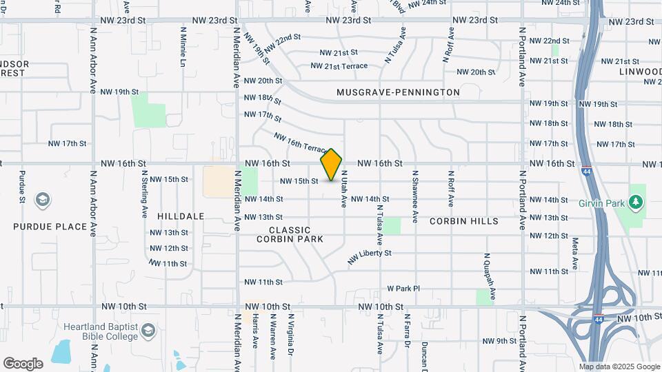 4216 NW 15th St Map and Location Details