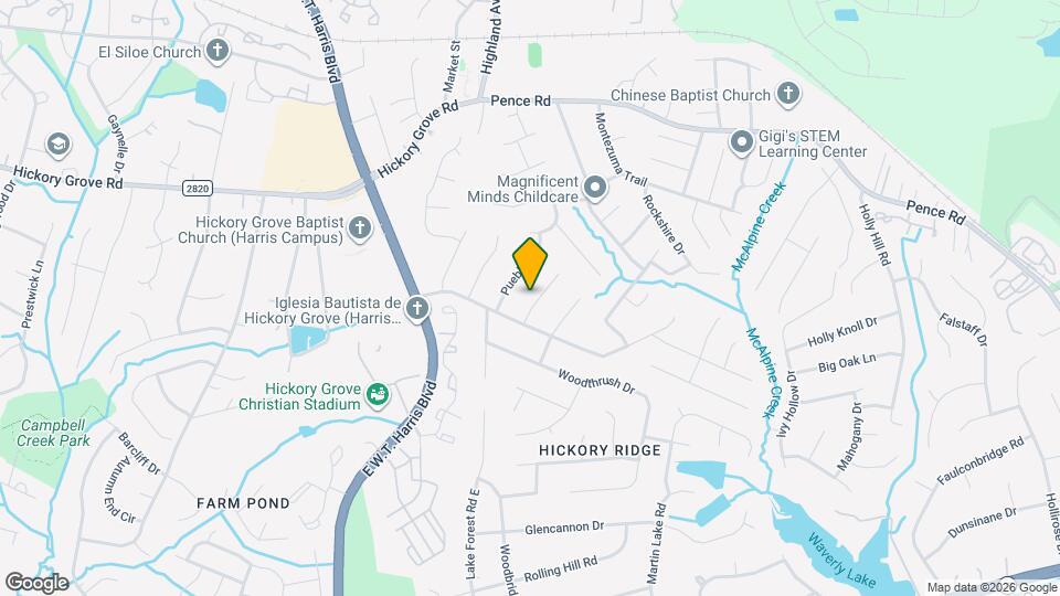 6621 Pinta Ct Map and Location Details