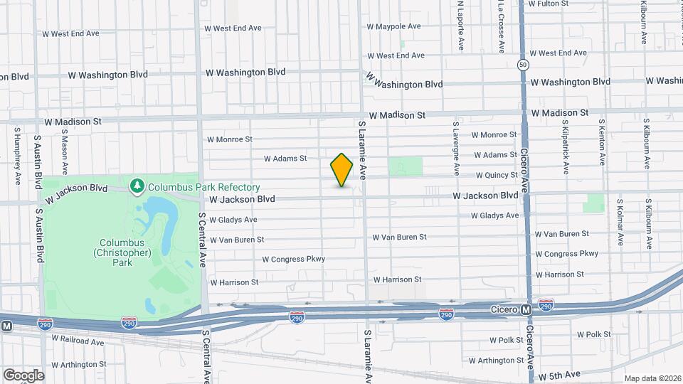 5236 W Jackson Blvd, Unit 2 Map and Location Details