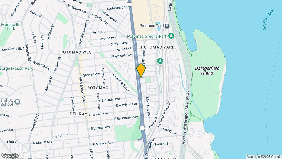2409 Richmond Hwy Map and Location Details