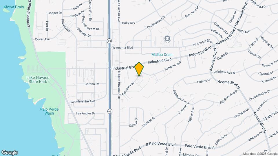 1788 Bahama Ave, Unit Unit D Map and Location Details