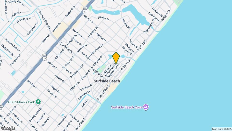 212 Dogwood Dr N Map and Location Details