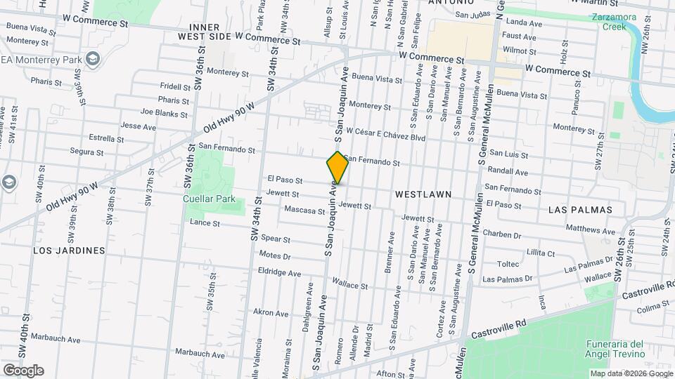 606 S San Joaquin Ave Map and Location Details