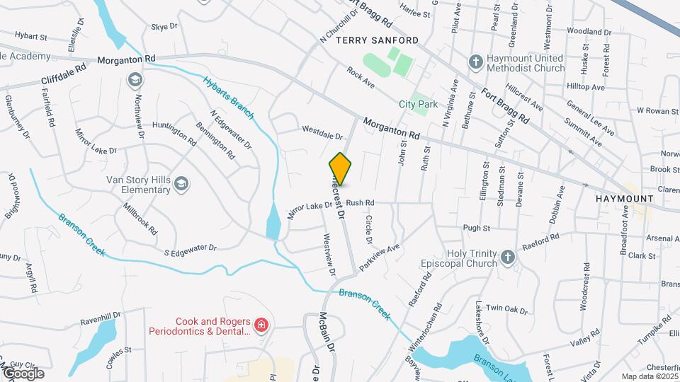 231 Pinecrest Dr Map and Location Details