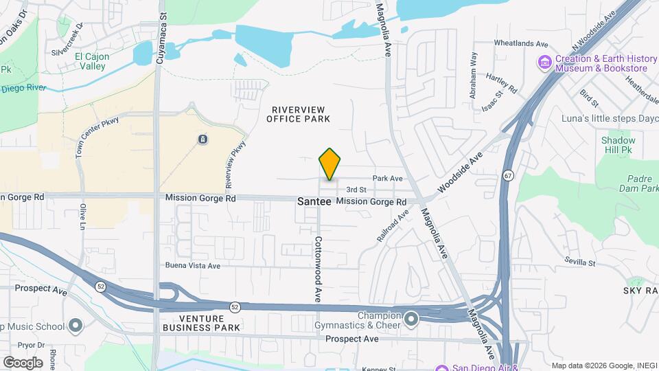 10323 Park Ave Map and Location Details