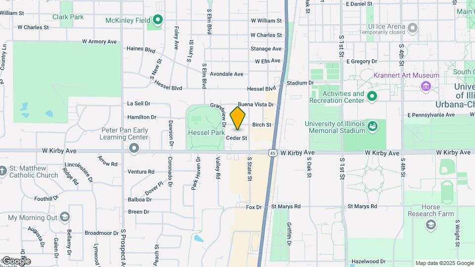 310 Cedar St Map and Location Details