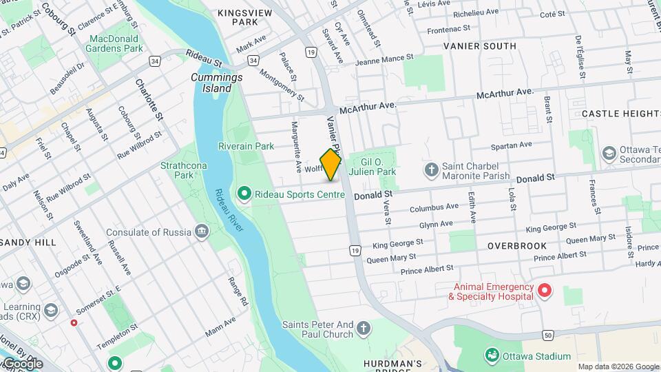 96 Ontario St, Unit 2 Map and Location Details