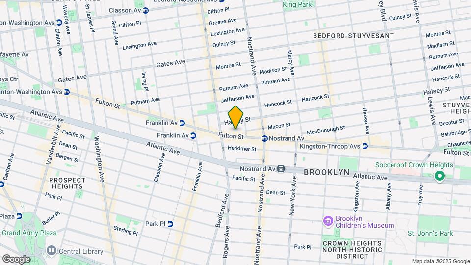 1235 Fulton St Mapa y Detalles de la Ubicación