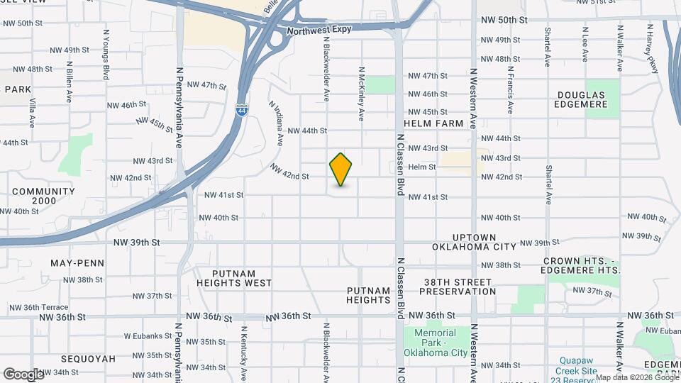 1521 NW 41st St Map and Location Details
