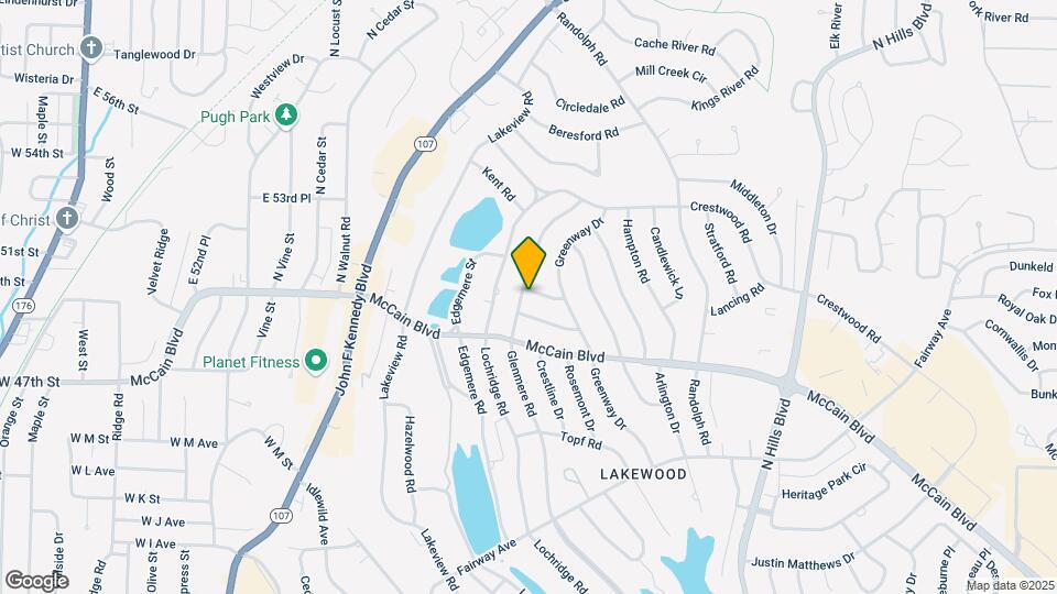 1600 Grove Hill Rd Map and Location Details