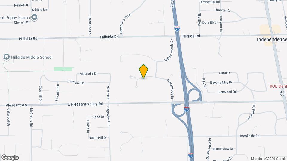 7264 Forestwood Dr Map and Location Details