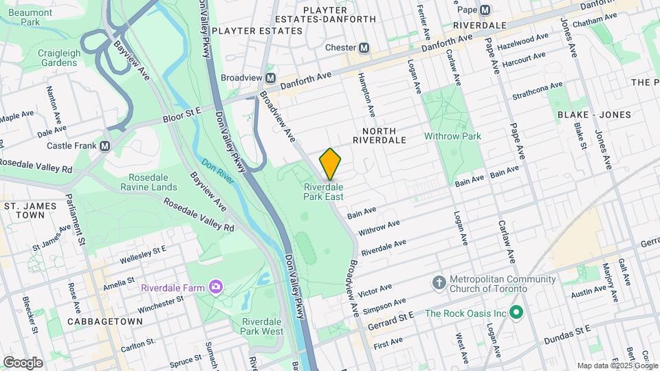 559 Broadview Ave Map and Location Details