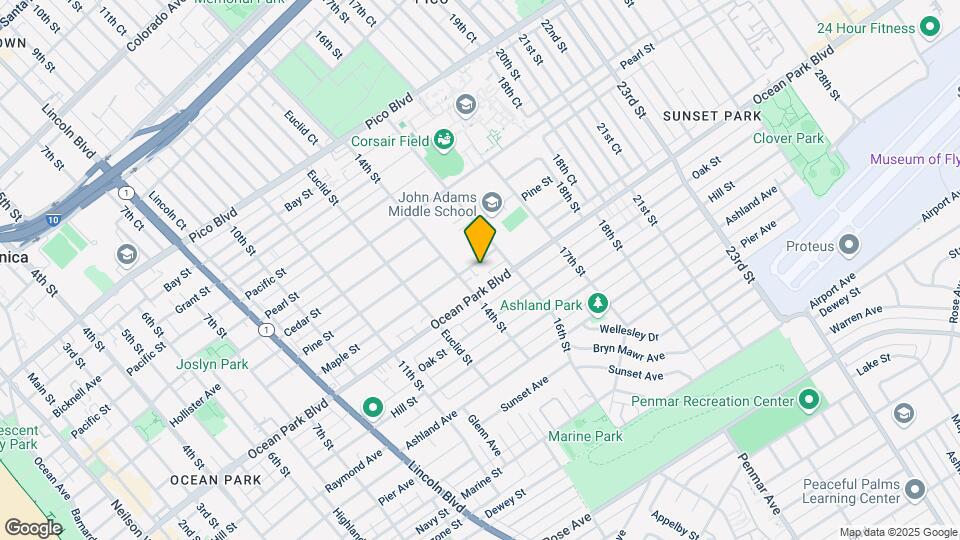 1420-1426 1/2 Maple St Mapa y Detalles de la Ubicación