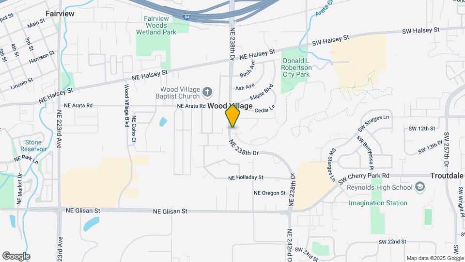 23801 NE Treehill Dr, Unit 1 Map and Location Details