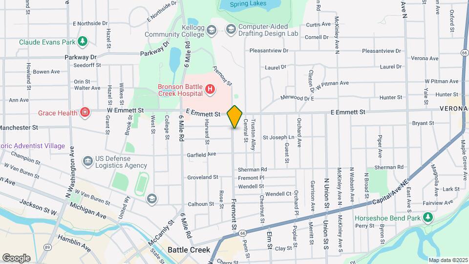 204 Fremont St Map and Location Details