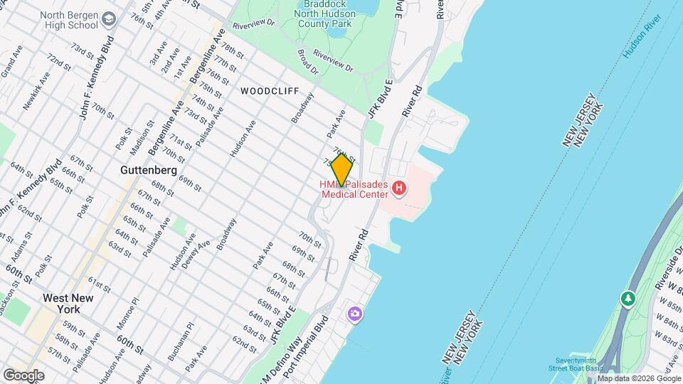 7420 JFK Blvd E Map and Location Details