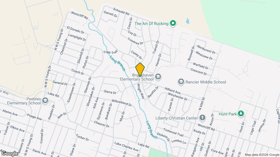 2202 Wright Way, Unit A Map and Location Details