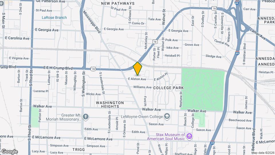 686 E Alston Ave Map and Location Details