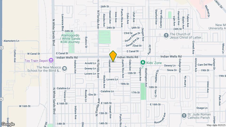 1004 Dexter Ln Map and Location Details