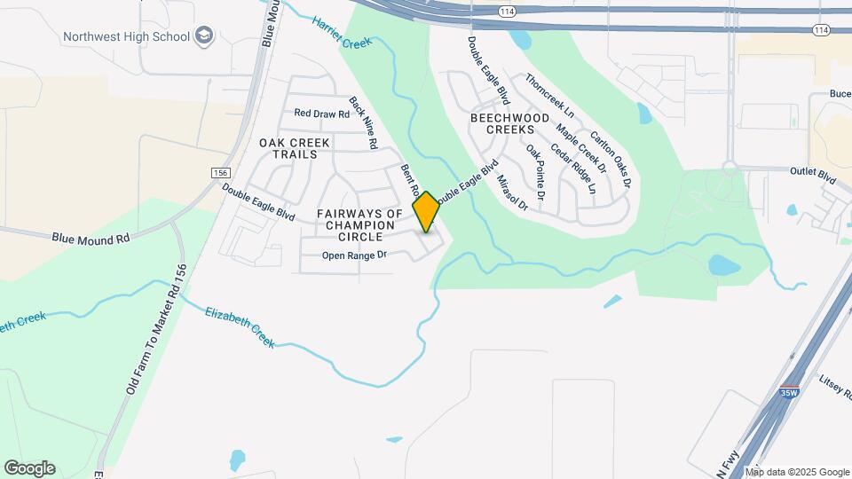 2621 Flowing Springs Dr Map and Location Details