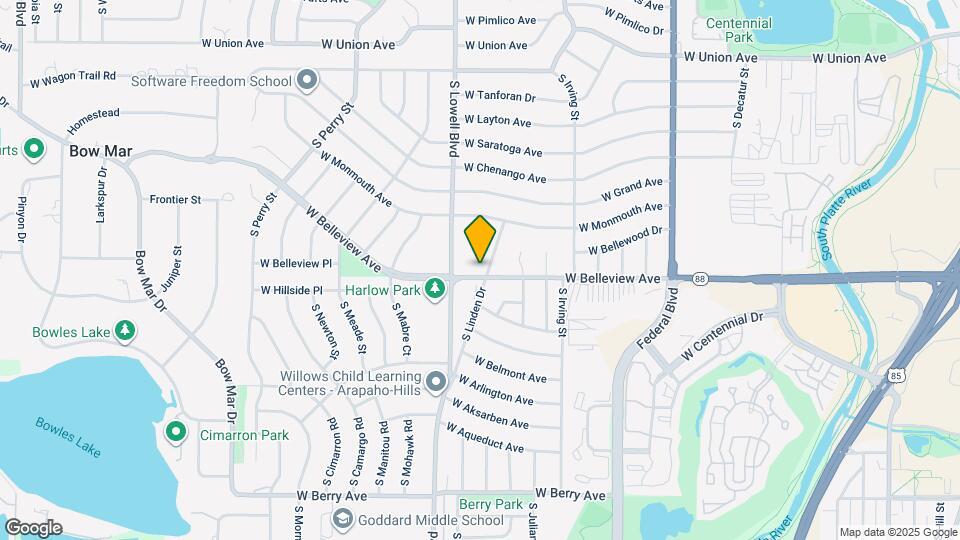 5099 S Linden Dr Map and Location Details