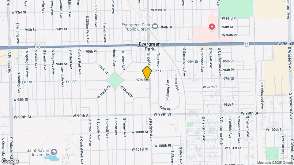 3205 W 97th St Map and Location Details
