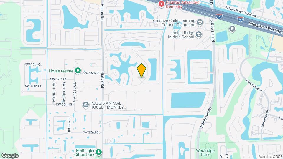 1748 SW 108th Way Map and Location Details